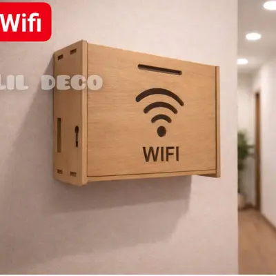 WiFi Router Wall Box CNC File