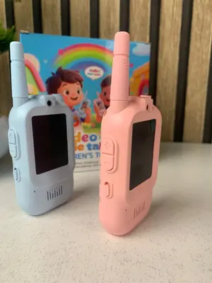 Pack Talkie-walkie 2pcs pour enfants avec vidéo et camera HD rechargeable