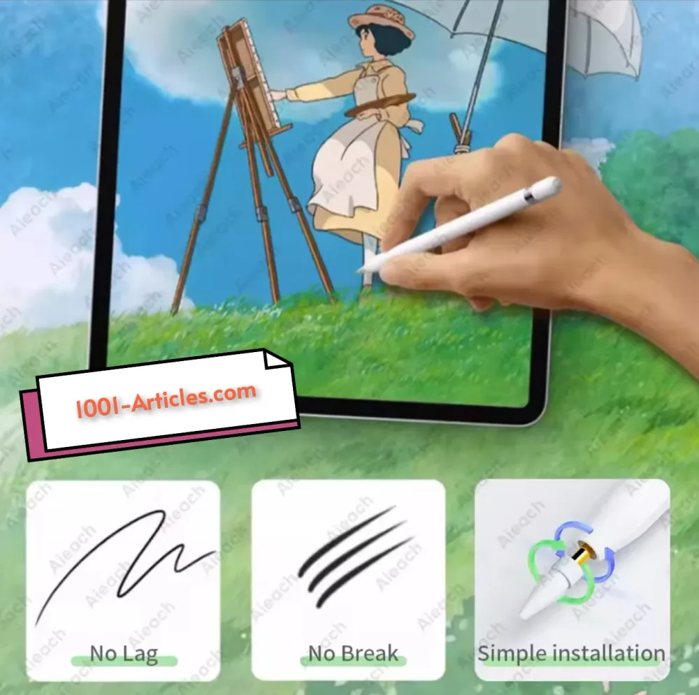 Boîte à embouts pour Apple Pencil 1 et 2 GEN