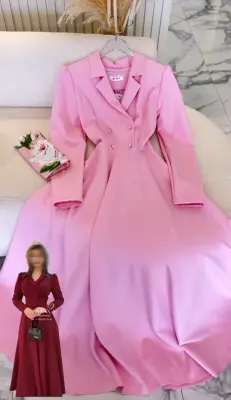 Robe  rose