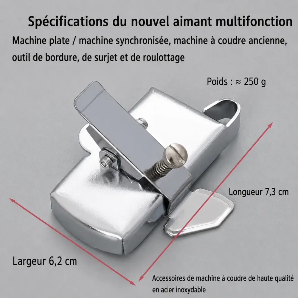 Guide Couture Magnétique Crabe Cote