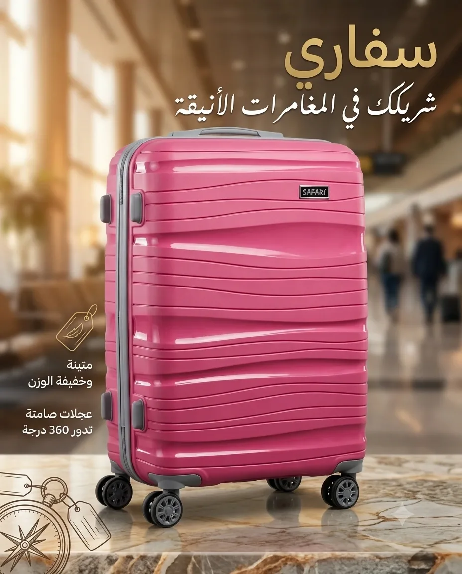 حقيبة سفاري للسفر (حجم صغير )