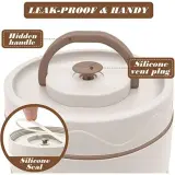 Lunch Box 3 étage avec Sac Isotherme Isolant – حافظة طعام حرارية 3 طبقات قابلة للاستخدام في الميكروويف