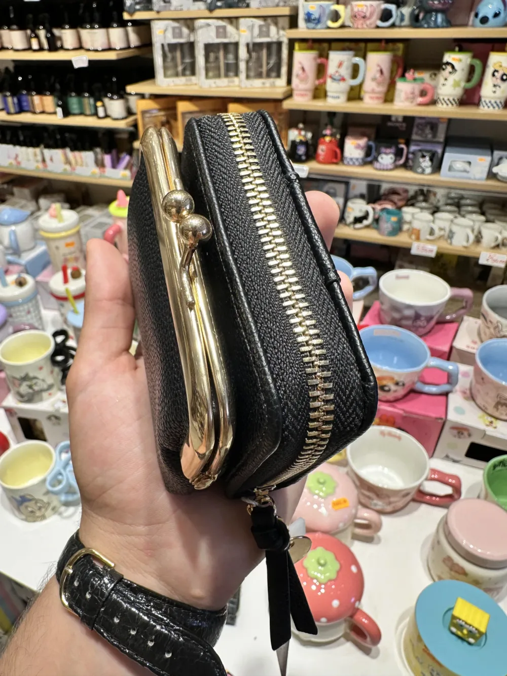 Petit Portefeuille Zippé Nœud — LaRosa