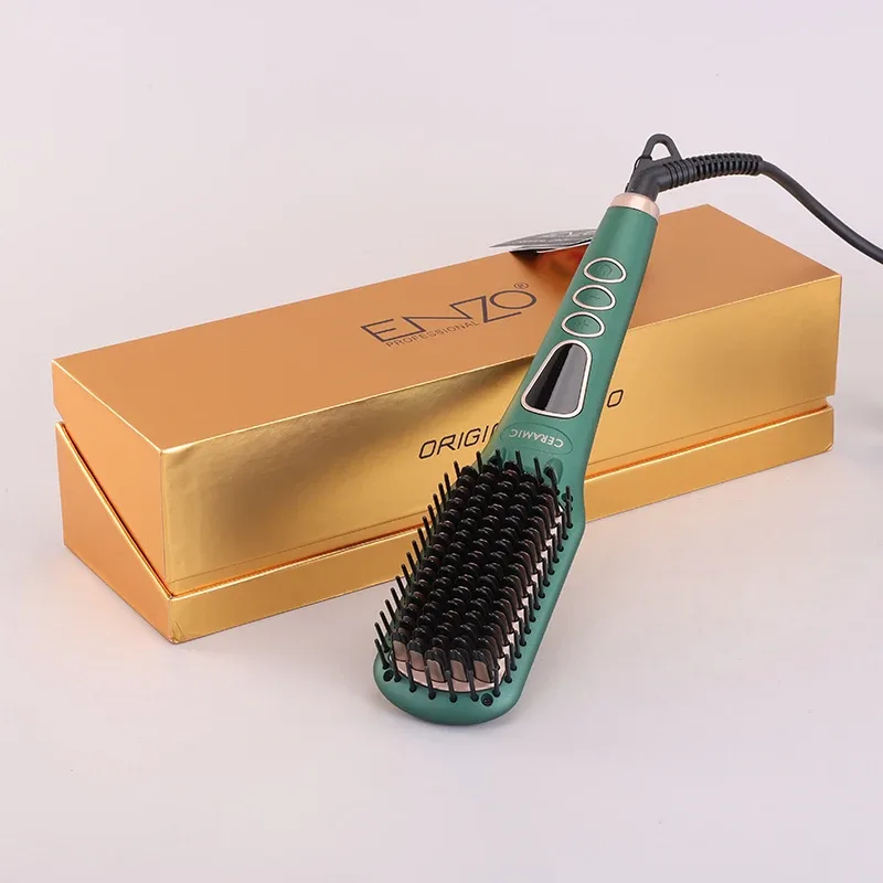 ENZO  Brosse Chauffante Lissante Céramique 3D Technology EN-4105
