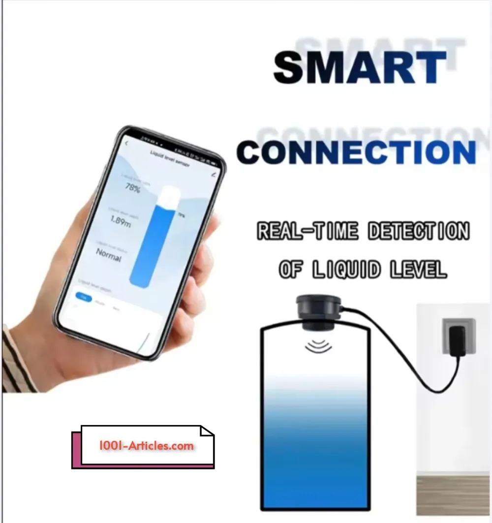 Capteur Smart Ultrasonique - niveau de l'eau d'une Citerne (Réservoir) Tuya Smart Wi-Fi