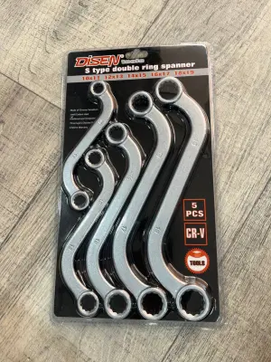 Jeux de cle a oeil double deporte 5PCS DISENTOOLS