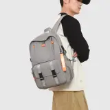 Sac à Dos Ergonomique et Imperméable Port USB Intégré Noir SACHM02N - حقيبة ظهر متعددة الوظائف للعمل والسفر مع منفذ شحن