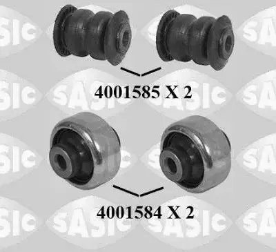 سيلان بلوك - KIT DE SILENT BLOC CLIO III AV
