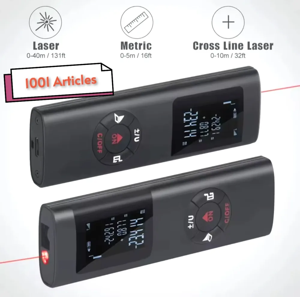 Mini Télémètre Laser numérique professionnel Rechargeable USB Type C