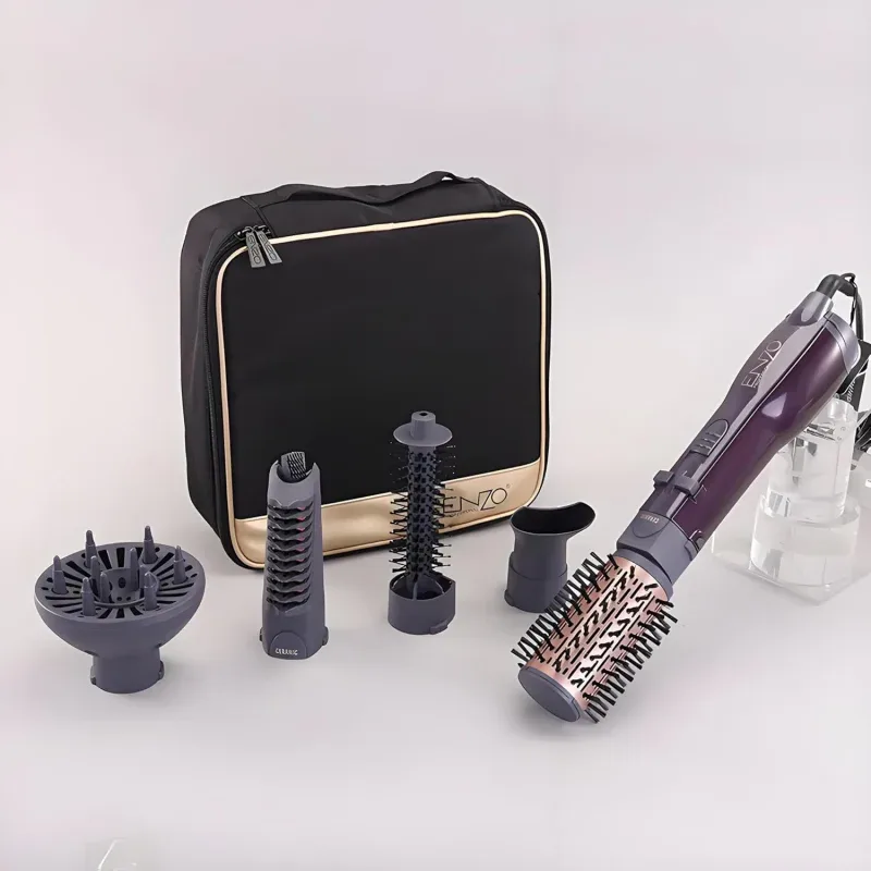 ENZO Brosse Soufflante 5-en-1 Multifonction Nano Brush EN-4136