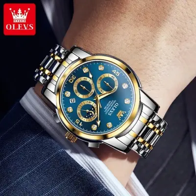 Nouvelle montre homme Quartz Olevs Original