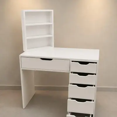 Bureau d'Onglerie Alex 5 Tiroirs avec Présentoir - بورو مانيكير أليكس