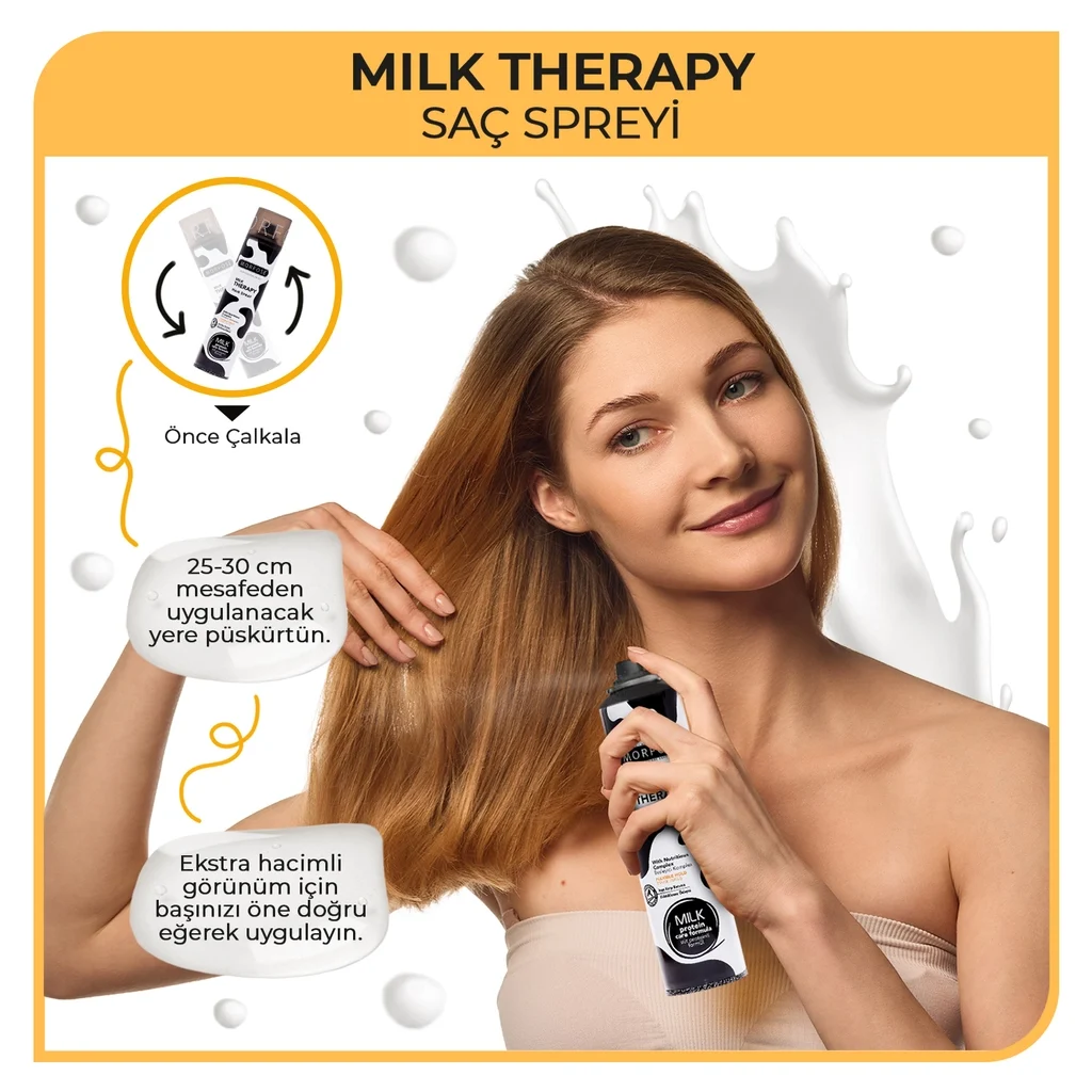 Laque capillaire Morfose Milk Therapy 300 ml