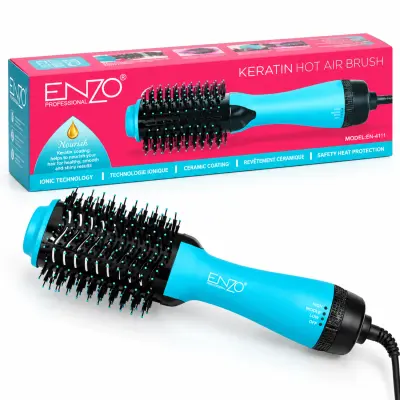 Brosse Saufflante ENZO EN-4118 Protein - Keratin hair Straightening Treatement 1000W