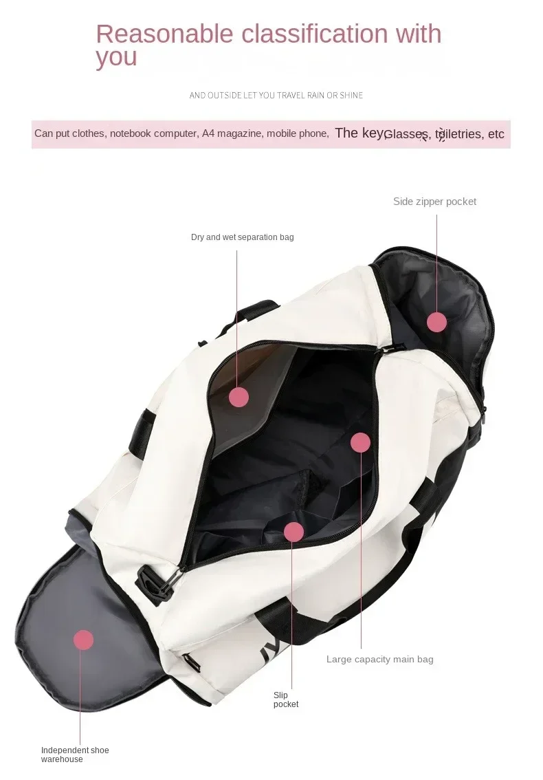 Sac de Sport Grande Capacité Unisexe
