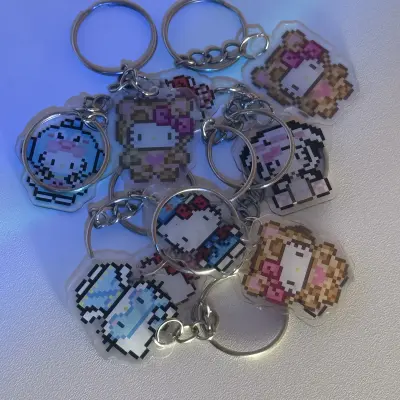 Hello kitty keychain