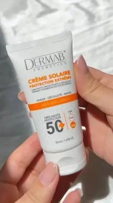 Dermab Crème Solaire SFP50+ invisibl -50 ml