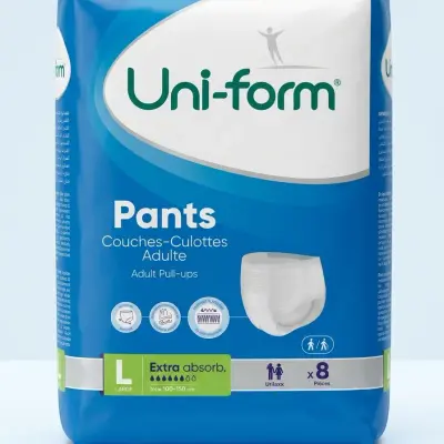 حفاضات للبالغين uniform سراويل (Pants) (Adult Pull-ups).