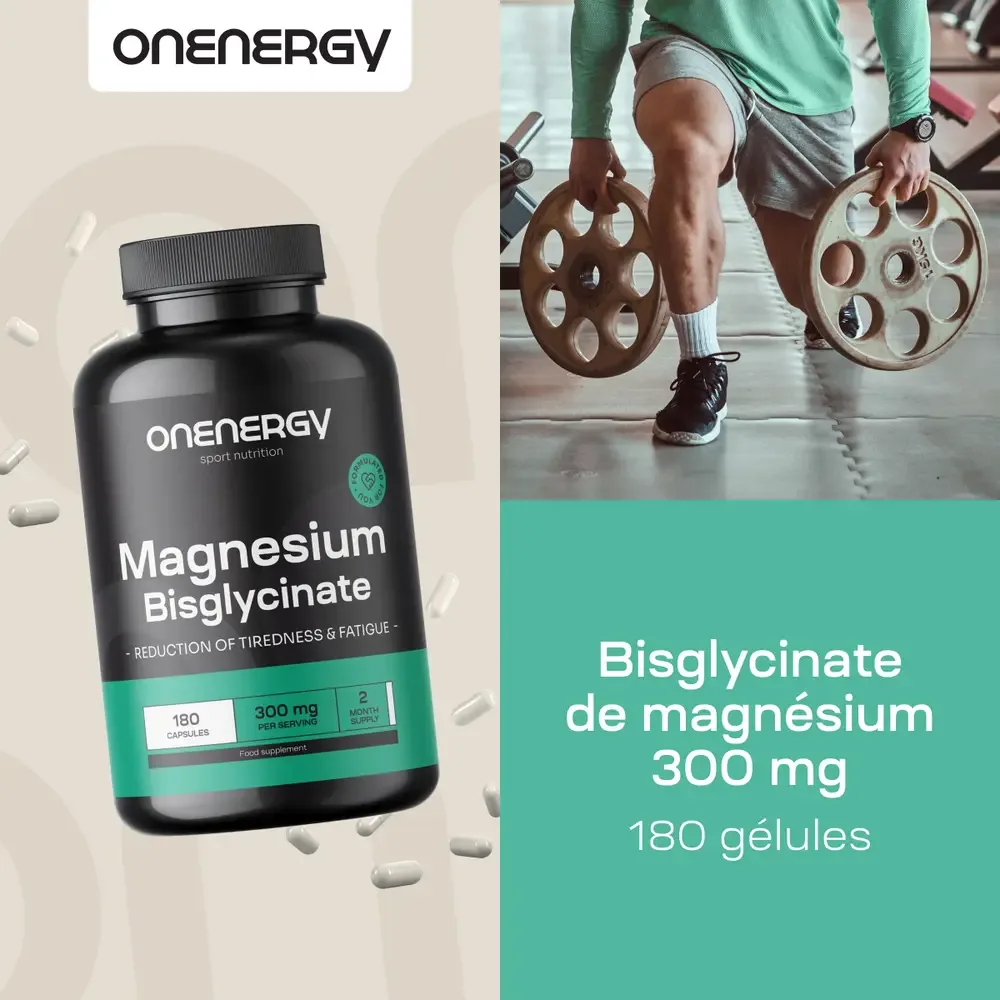 Bisglycinate de magnésium 300 mg
