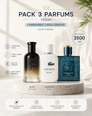 Pack parfum 3500da