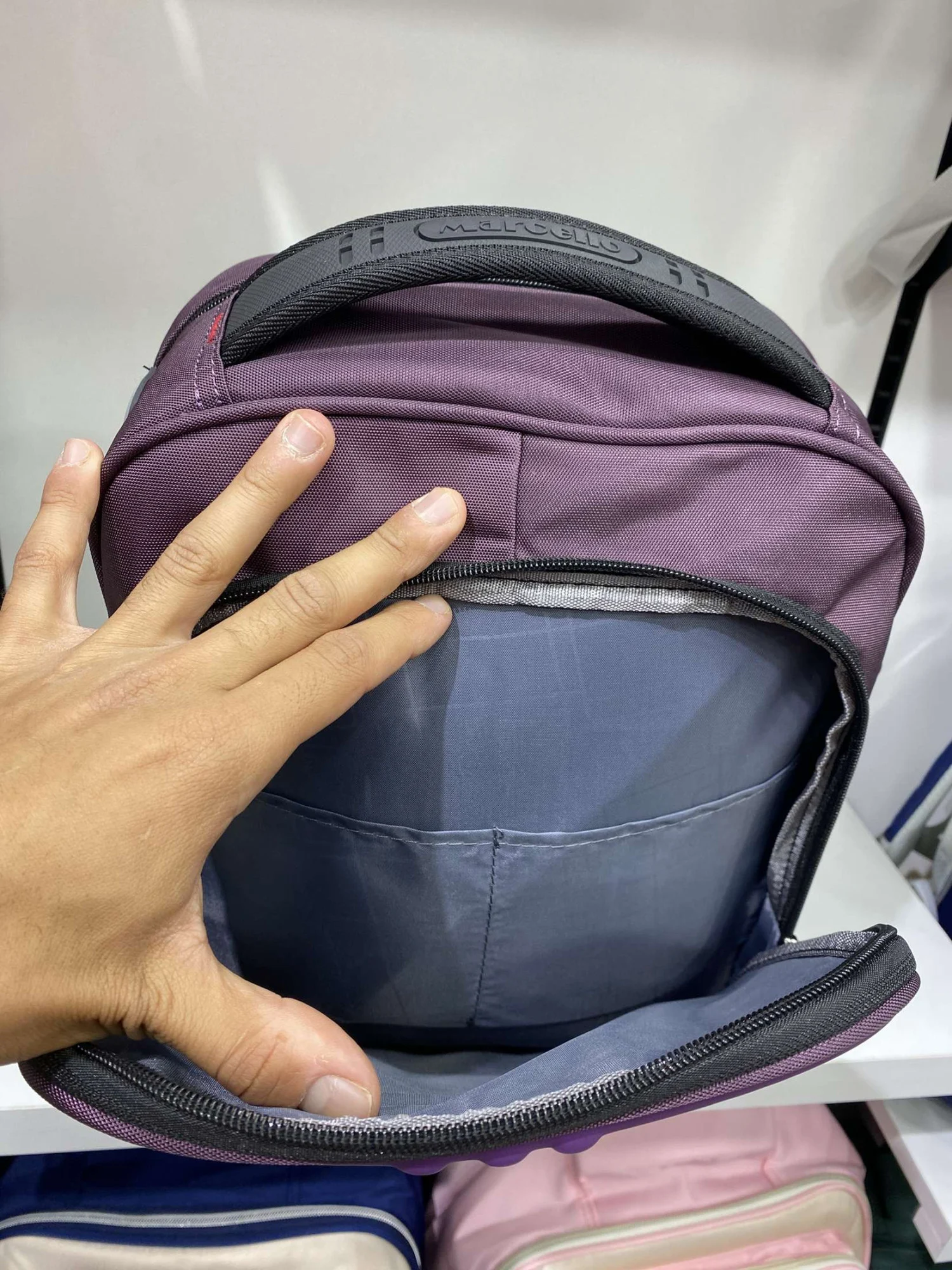Sac a Dos rigide 14 pouces  avec Port USB