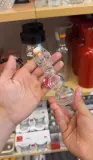Bouteilles décoratives en verre avec bouchon hermétique – Design vintage