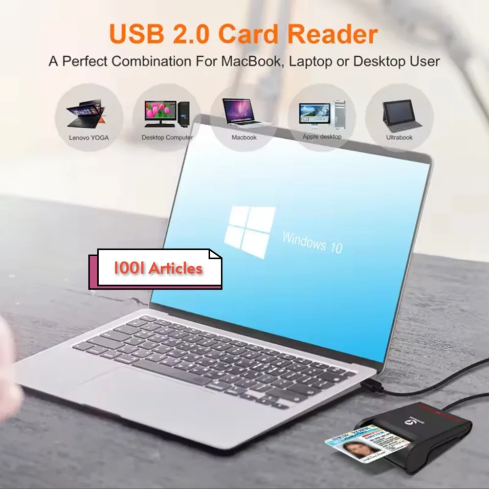 Zoweetek Lecteur de Carte Chifa
