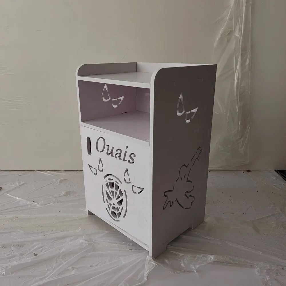 Personalized Laundry Hamper Cabinet CNC File