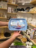 PLATEAUX DE SERVICE CARRE DECORATIF