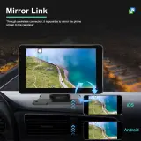 Écran Autoradio Portable 7P Tactile - CarPlay et Android Auto - شاشة السيارة الذكية المحمولة 7 بوصة تدعم كربلاي وأندرويد أوتو