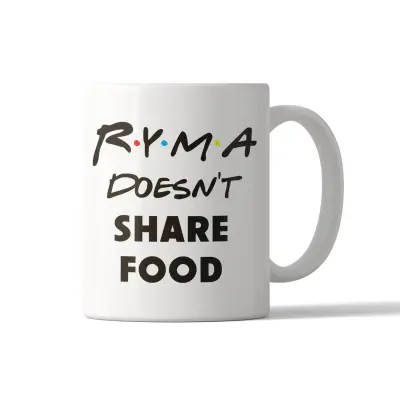 Mug - Friends (Doesn't share food)