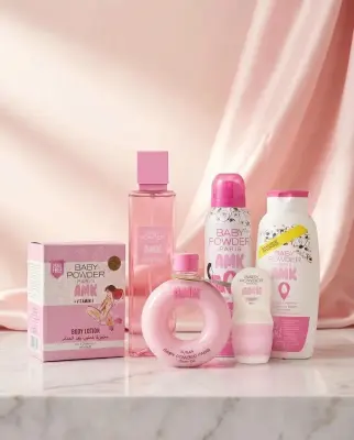 باقة AMK BABY POWDER PARIS الوردية