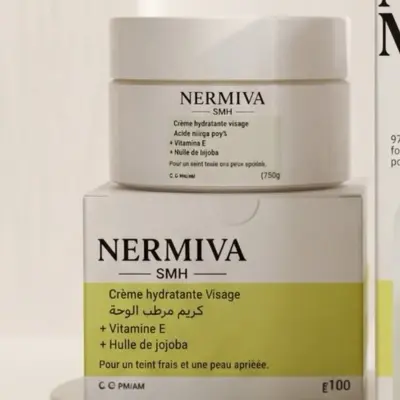 nermiva creme hydratante visage vitamine e +huile de jojoba