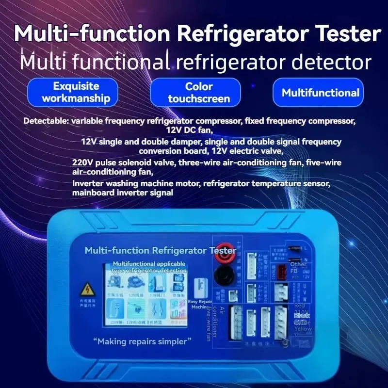 Testeur multifonction réfrigérateur avec afficheur