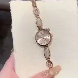 Montre GEDI Élégance — Bracelet Rose Gold & Perles Nacrées