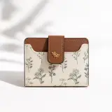 🌸 Petit Portefeuille Fleuri Multicolore