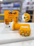 جهاز استقبال إشارة (LNB) من نوع Géant Electronics (طراز GN-4604) رباعي المخارج