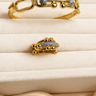 Bracelet et bague « Tiffany »
