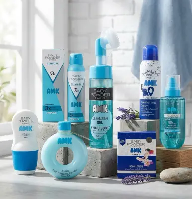 باك الانتعاش الفائق والحماية الشاملة (Baby Powder Paris - Blue & Ocean Edition)