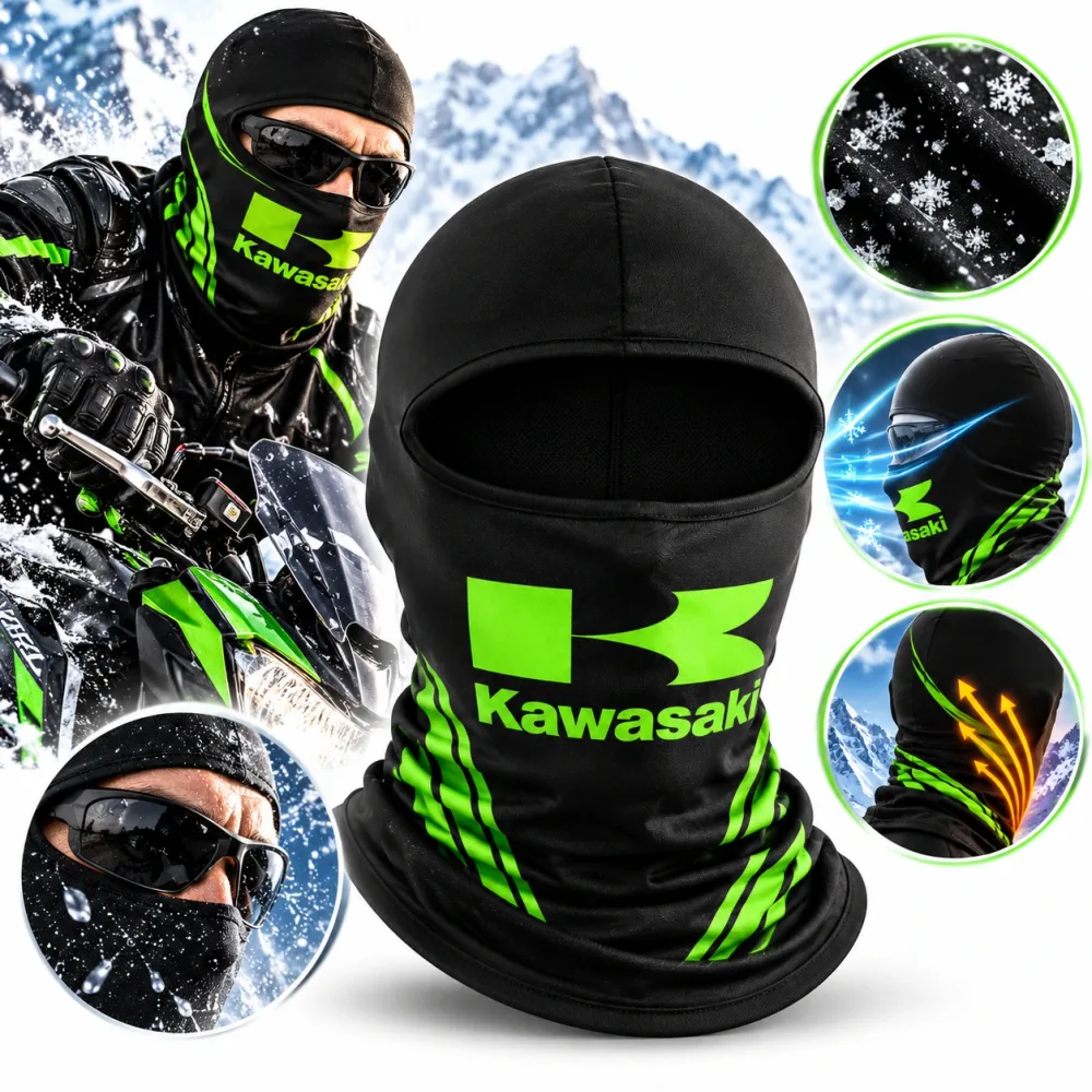 Cagoule Moto Thermique Balaclava Redbull - قناع واقي وجه كامل حراري للدراجات النارية