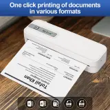 (imprimante portable et (marche  sans encre