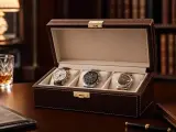 Coffret à Montres en Cuir – 3 Compartiments 🕰️