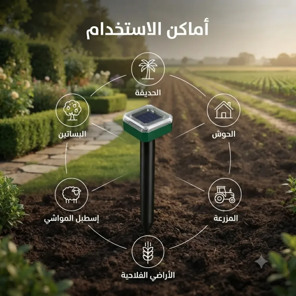 جهاز طارد الأفاعي والزواحف والعقارب