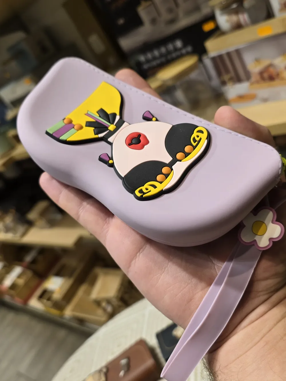 Étui à lunettes en silicone