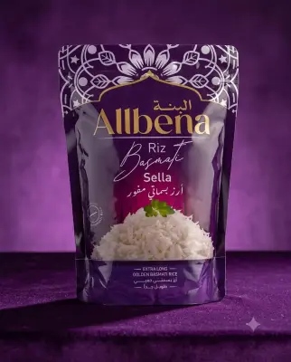 البنة أرز بسمتي مفور 1كغ