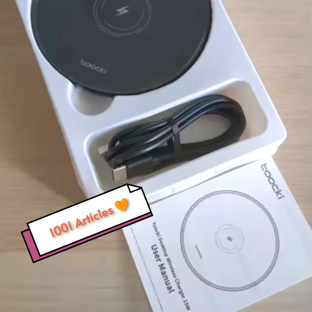 Wireless Charger - Station Chargeur Rapide sans fil TOOCKI Type C