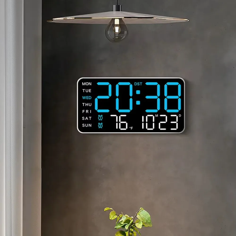 Horloge Murale et Table Numérique à Écran LED Multifunction – ساعة حائط و طاولة رقمية