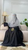خمار طويل + نقاب عادي