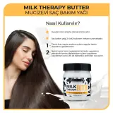 Huile capillaire miracle Morfose Milk Therapy Butter 200 ml